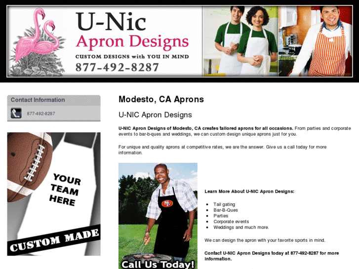 www.unicaprondesigns.com