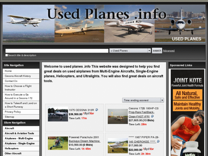 www.usedplanes.info