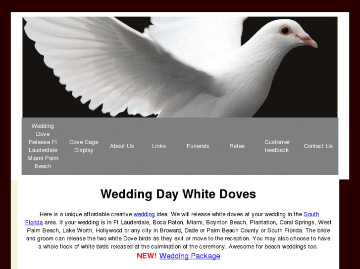 www.weddingdaydoves.com