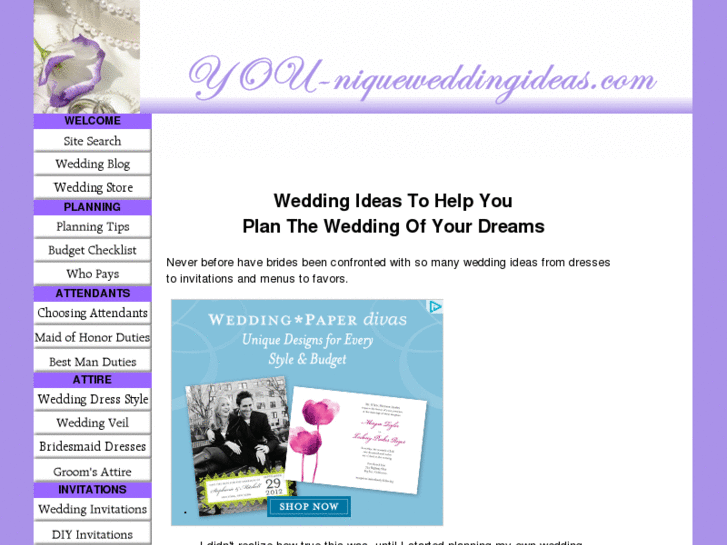 www.youniqueweddingideas.com