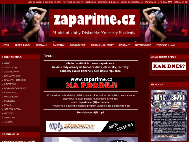 www.zaparime.cz