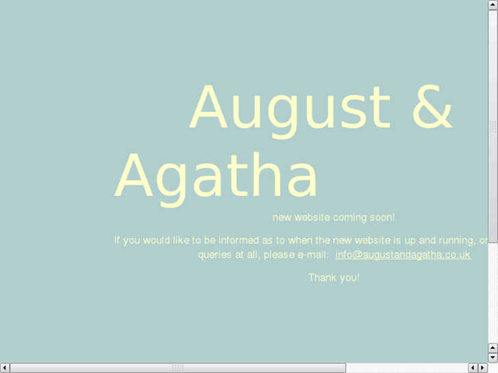 www.augustandagatha.com