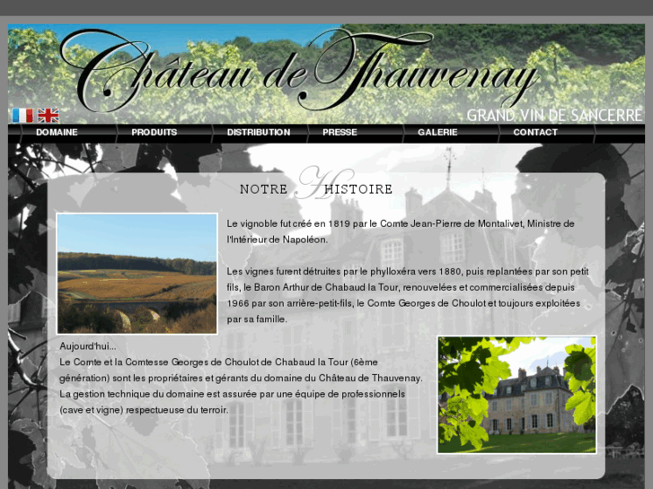 www.chateaudethauvenay.com