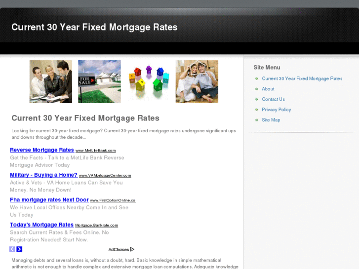 www.current30yearfixedmortgagerates.net