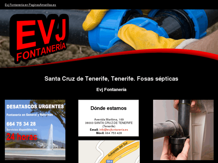 www.evjfontaneria.es