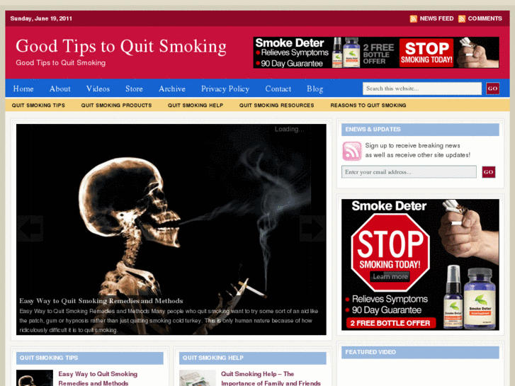 www.goodtipstoquitsmoking.com