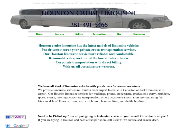 www.houstoncruiselimousine.com