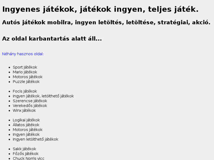 www.ingyenesjatek.com