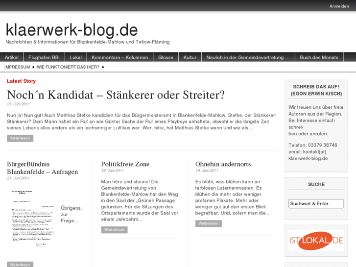 www.klaerwerk-blog.de