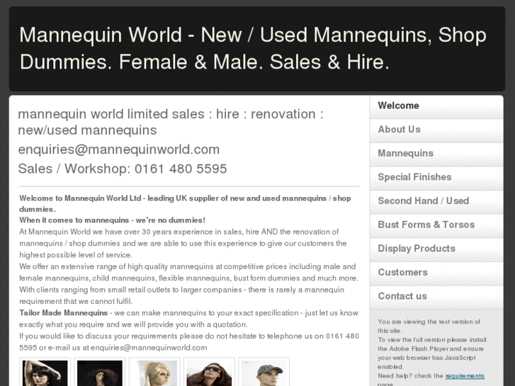 www.mannequinworld.com