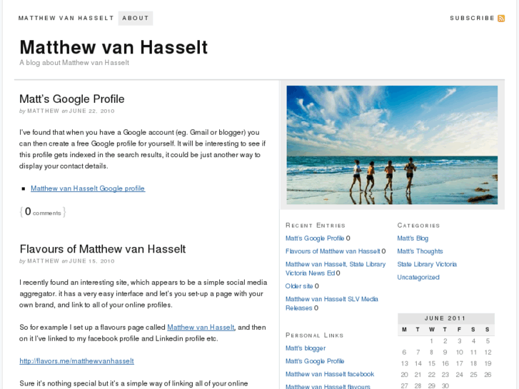 www.matthewvanhasselt.com