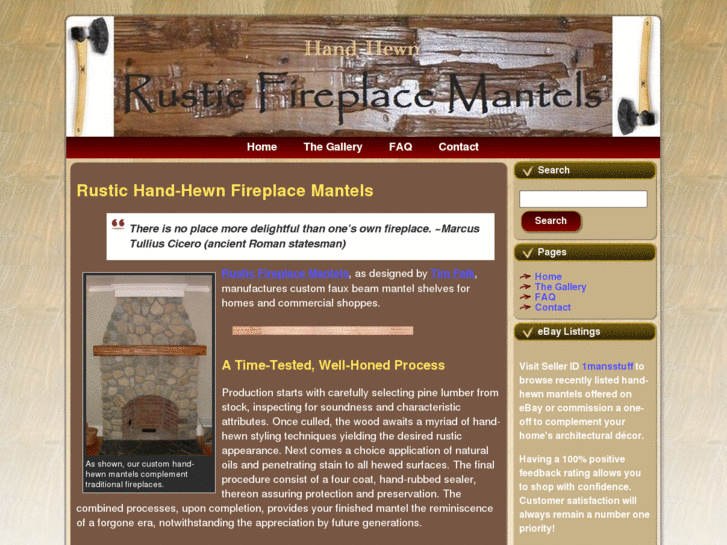 www.rusticfireplacemantel.com