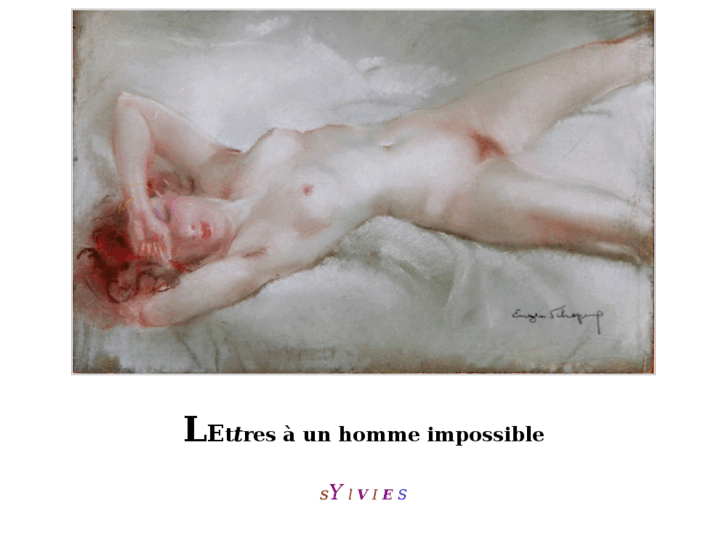 www.sylvies-lettres-impossibles.com