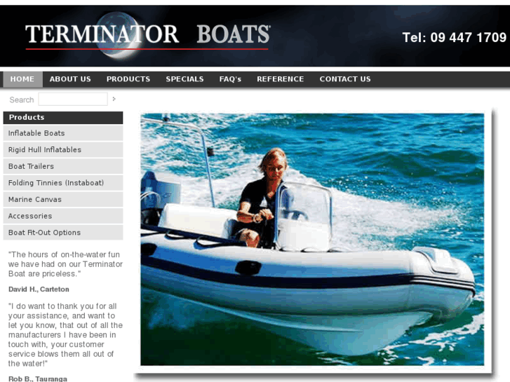 www.terminatorboats.co.nz