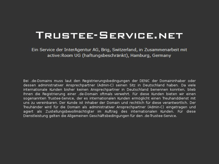 www.trusteeservice.net