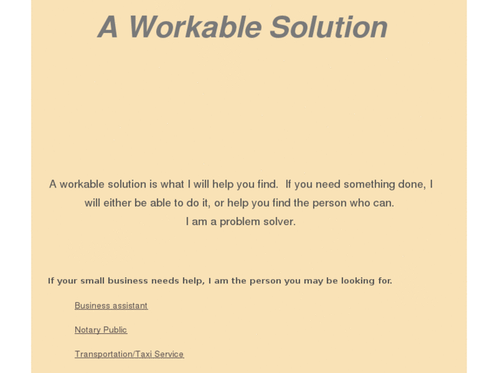 www.aworkablesolution.net