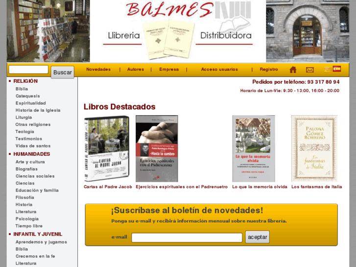 www.balmeslibreria.com