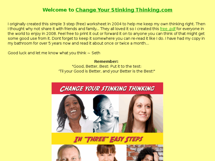 www.changeyourstinkingthinking.com