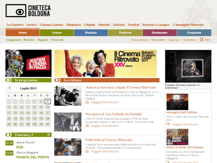 www.cinetecadibologna.it