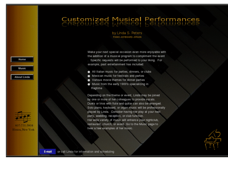 www.customizedmusicalperformances.com