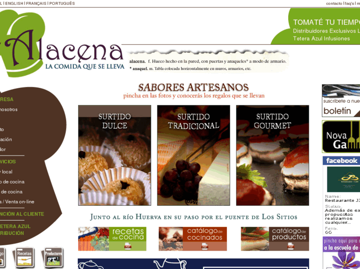 www.lalacena.com
