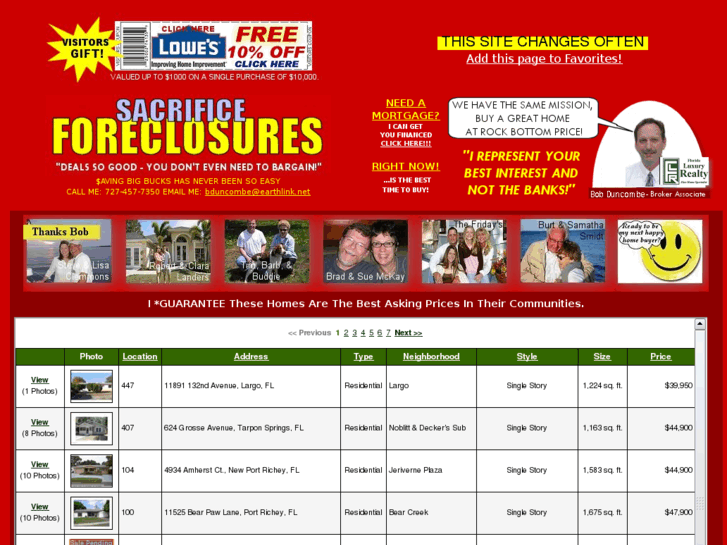 www.sacrificeforeclosures.com