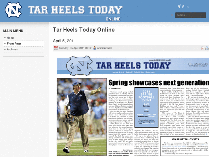 www.tarheelstodayonline.com