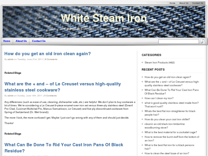 www.whitesteamiron.com