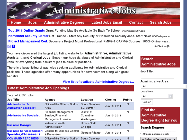 www.administrative-jobs.org
