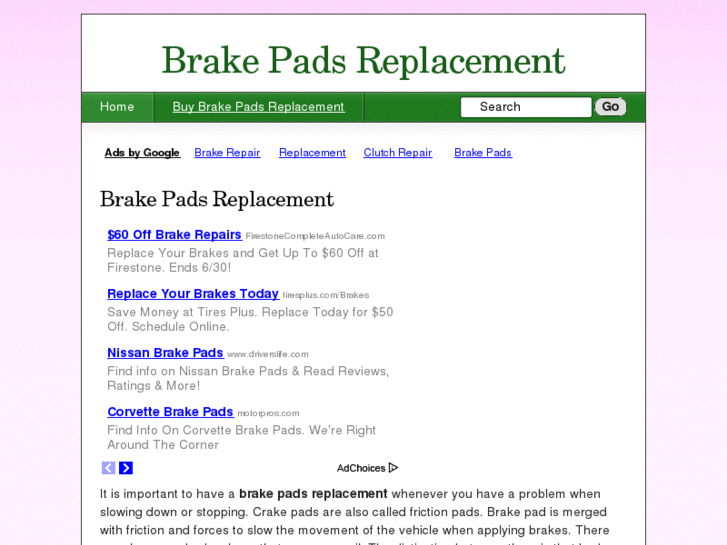 www.brakepadsreplacement.com