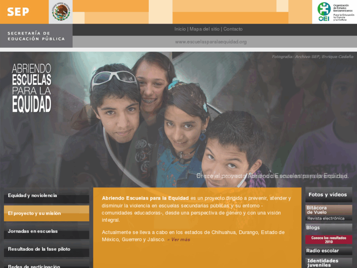 www.escuelasparalaequidad.org