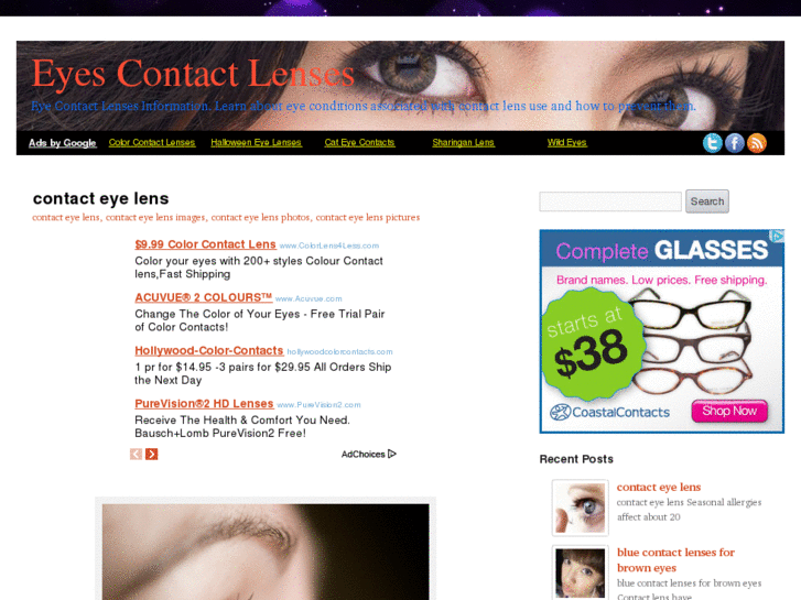 www.eyescontactlenses.com