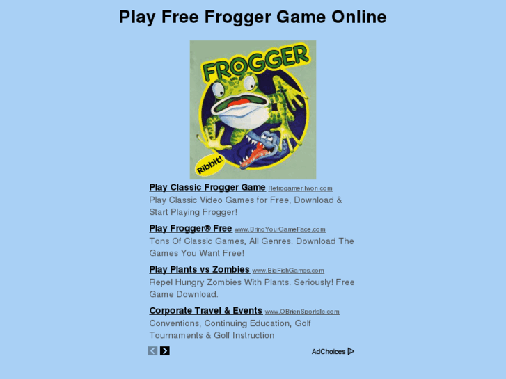 www.froggergame.net