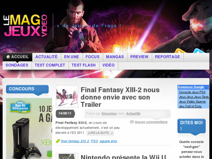 www.lemagjeuxvideo.com