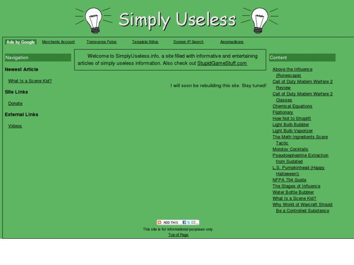 www.simplyuseless.info