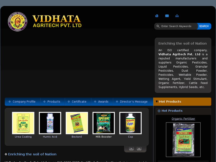 www.vidhataagroproducts.net