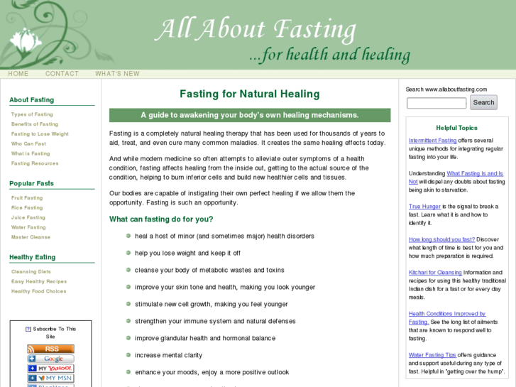 www.allaboutfasting.com