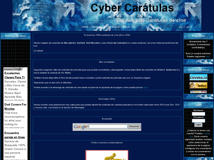 www.cybercaratulas.com