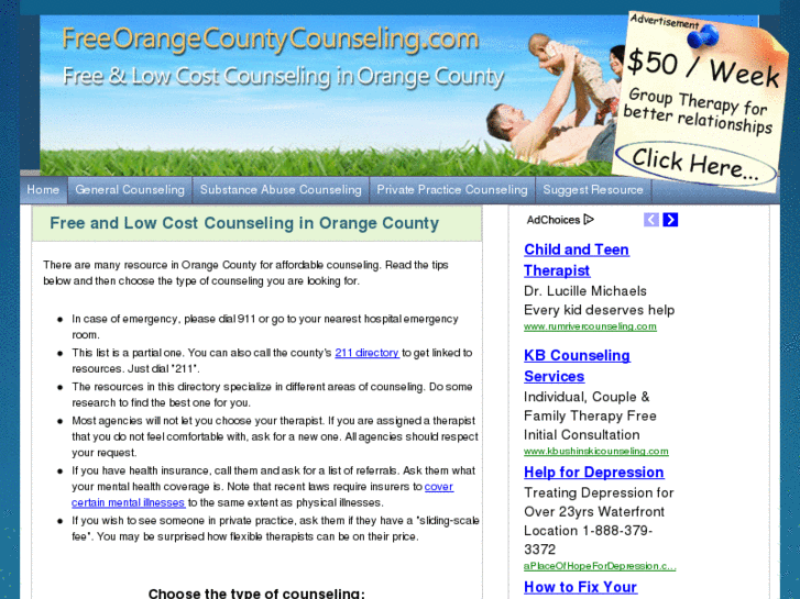 www.freeorangecountycounseling.com