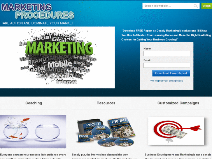 www.marketingprocedures.com