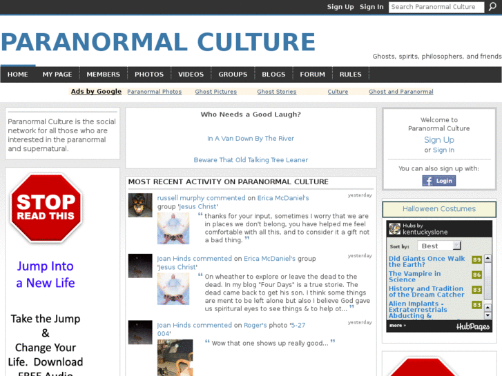 www.paranormalculture.com