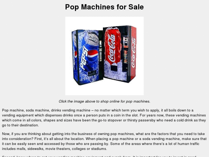 www.popmachinesforsale.com