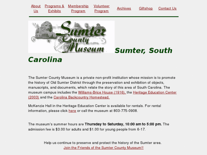 www.sumtercountymuseum.org