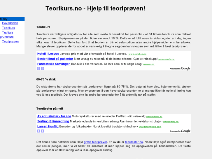 www.teorikurs.no