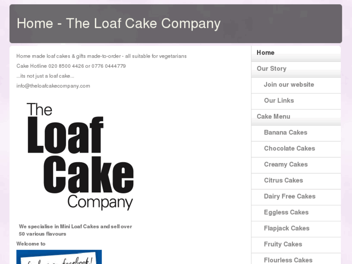 www.theloafcakecompany.com