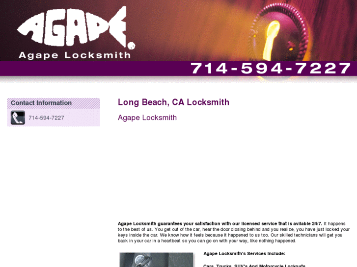 www.agapelocksmith.com