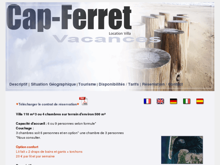 www.cap-ferret-location.com