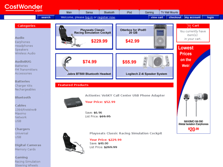 www.costwonder.com