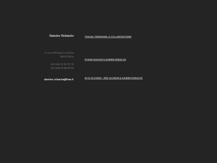 www.damienrobache.net