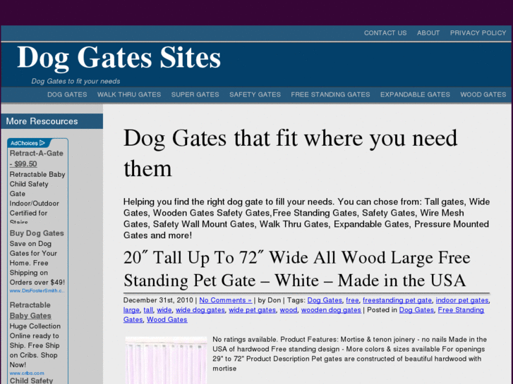 www.doggatessites.com